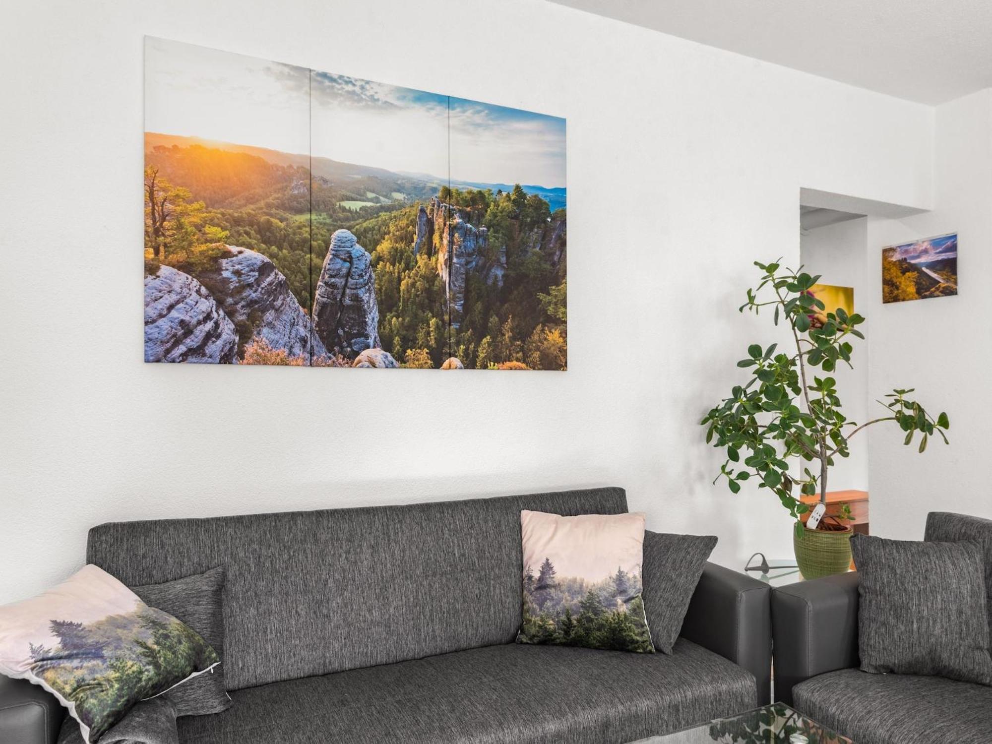 Modern Apartment In Sebnitz With A Terrace In Sebnitz Bagian luar foto