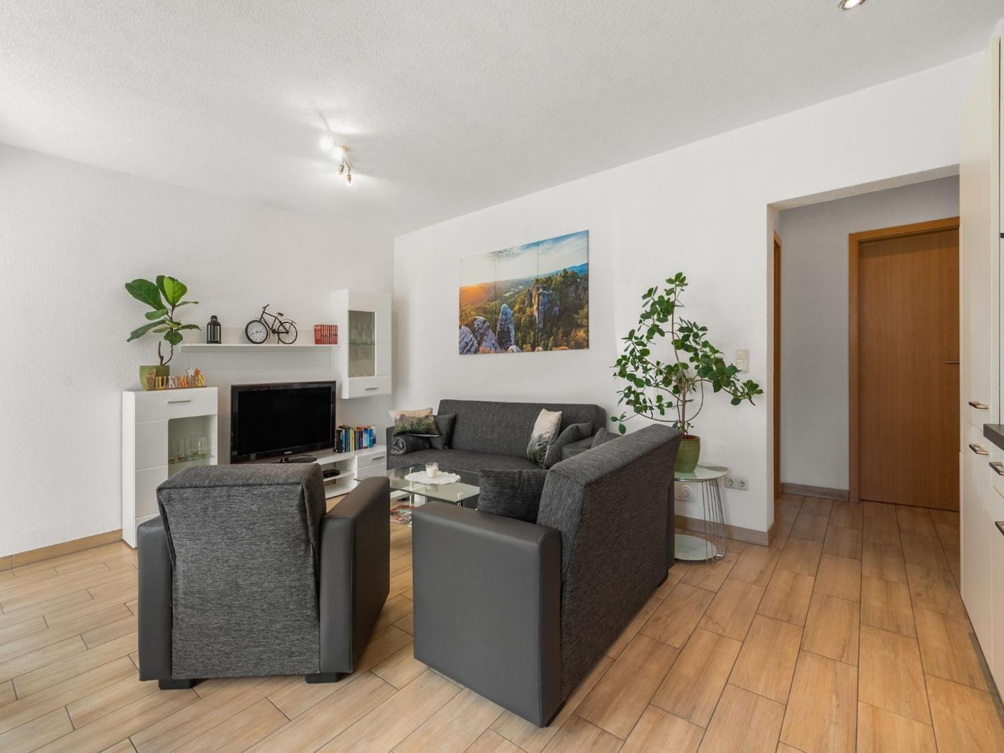 Modern Apartment In Sebnitz With A Terrace In Sebnitz Bagian luar foto